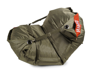 Sedací pytel 189x140 comfort s popruhy khaki