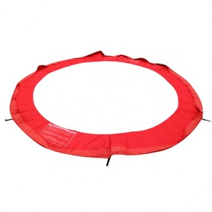 Červený ochranný lem pružin na trampolínu 305 cm 2